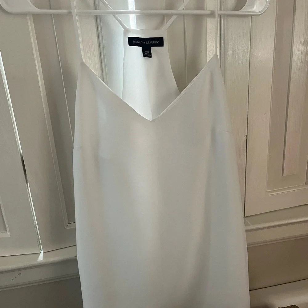 Banana Republic White Cami Top - Picture 1 of 4